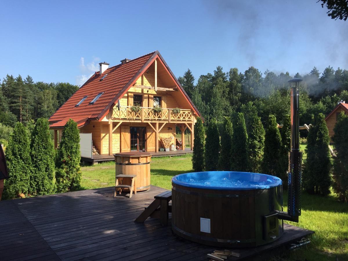 Villa Wypoczynek Na Mazurach U Sebka à Łukta Extérieur photo