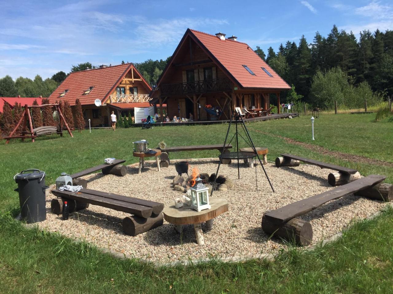 Villa Wypoczynek Na Mazurach U Sebka à Łukta Extérieur photo