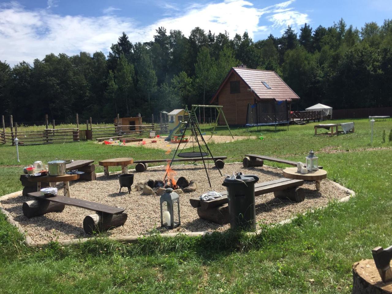 Villa Wypoczynek Na Mazurach U Sebka à Łukta Extérieur photo